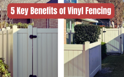 5 Key Benefits of Vinyl Fencing