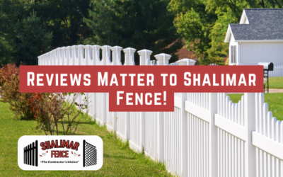 Reviews Matter with Shalimar Fence