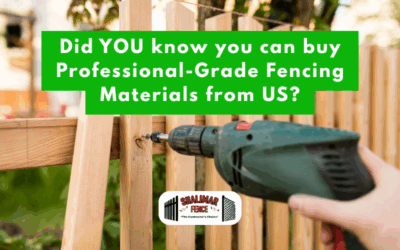 Buy Professional-Grade Fencing Materials
